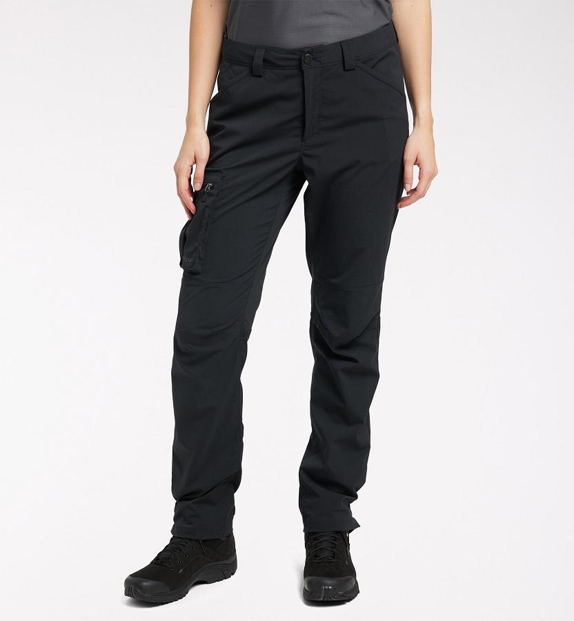 Haglöfs Womens Mid Forest Hiking Pants Black New Zealand 87340WMRE